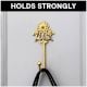 Antique Golden Brass Wall Hook for Hanging